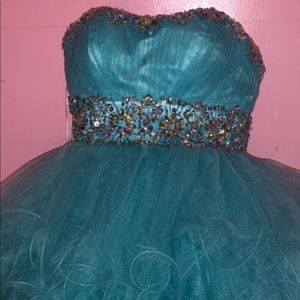 Aqua Juliet dress